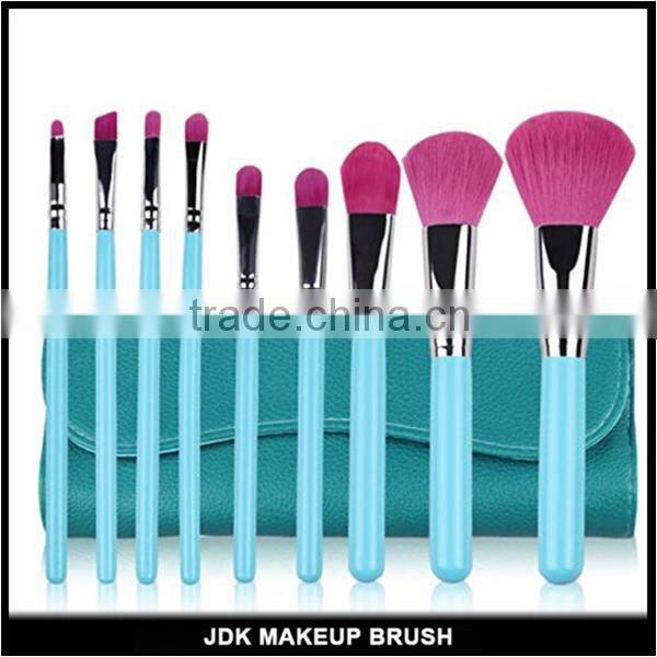 JDK Cosmetics Professional PU leather Makeup Apron Pouch with Makeup Artist Brush Belt
