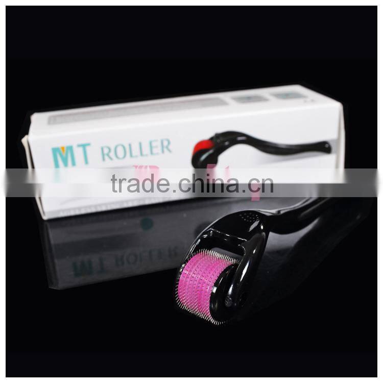 Factory made medical grade derma roller 540 microneedling system/ skin whitening pigment removal dark circles mesoroller