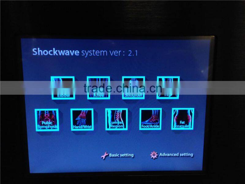 new case SW9 Shockwave machines for physiotherapy orthopedic therapy