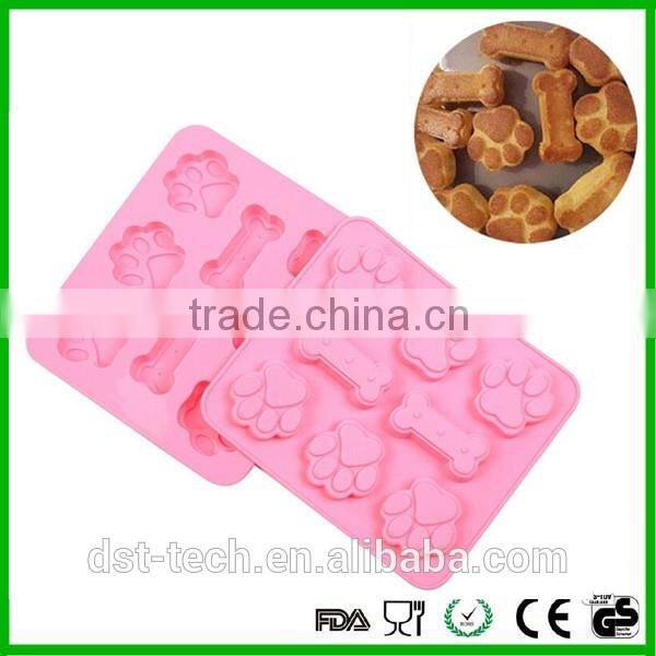 Christmas Trees Cup Cake Decoration Silicone Mold For Pastry