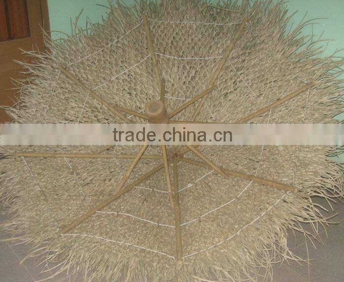 CHEAP RICE AND HIGH QUALITY - Vietnam Seagrass Umbrella, Palm Leaf Umbrella, Thatch umbrella, Bamboo Products