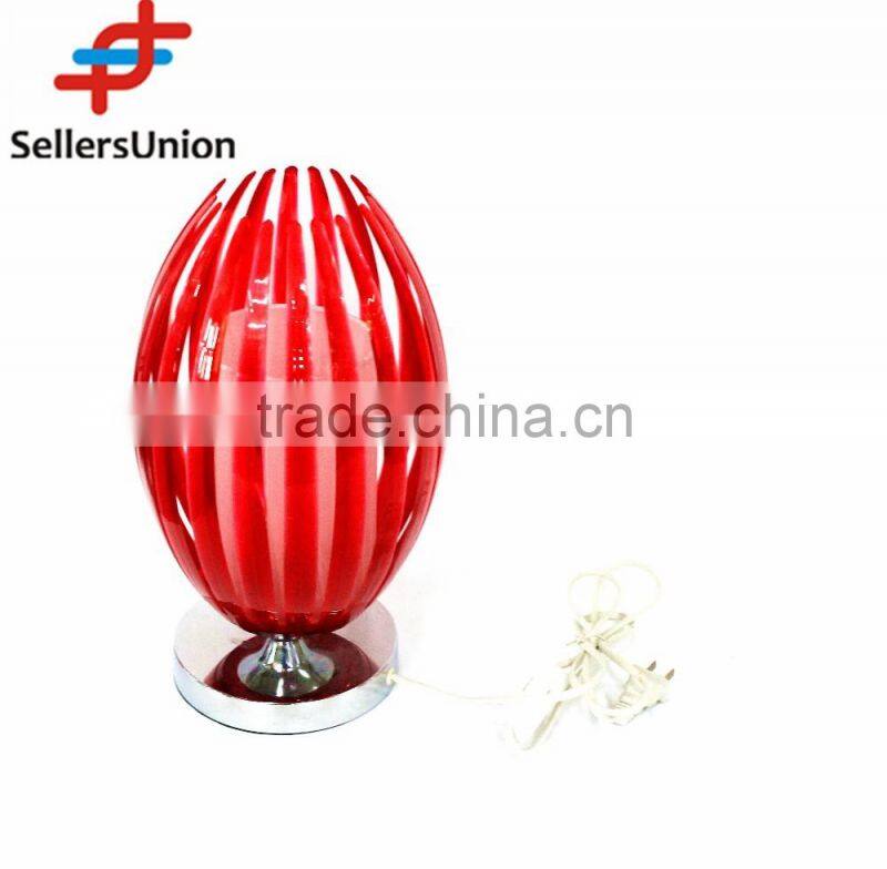 No.1 yiwu exporting commission agent wanted round ball lamp unique design table/desk/bedside lamp