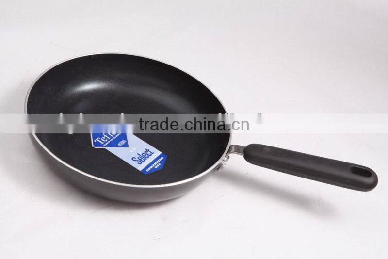 Colorful stainless steel non-stick fry pan