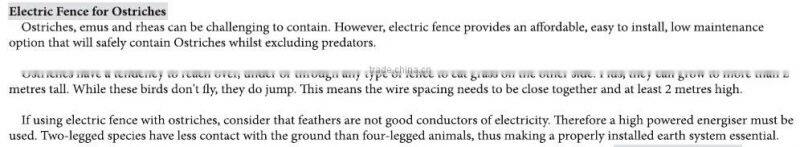 Visson X-pest insulators for electric fence, electric fence for pigs, electric fence tester 10 km range approved IP54