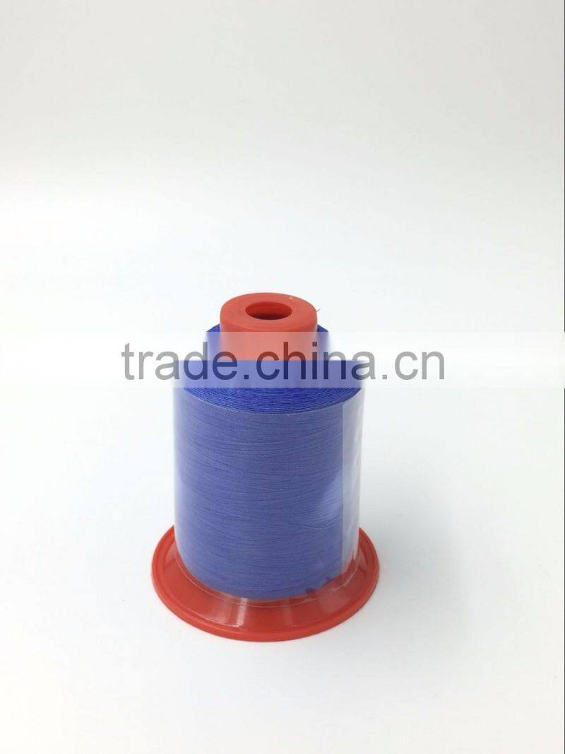 blue different temperature change sewing thread 600D/2