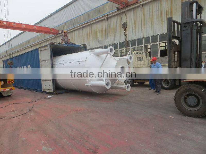 Low price PLC schenider Control HZS25 mini batching plant sold to Algeria