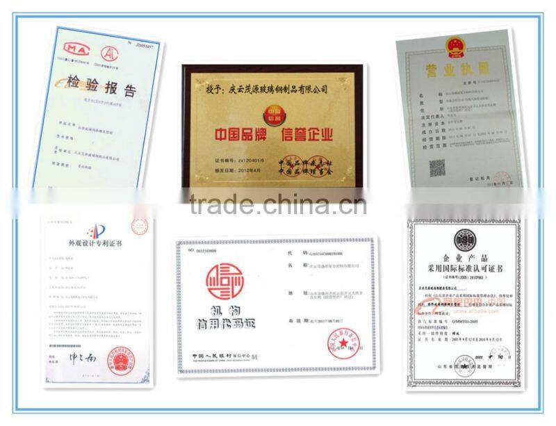 FRP channel steel/frp rebar/fiberglass fence panels