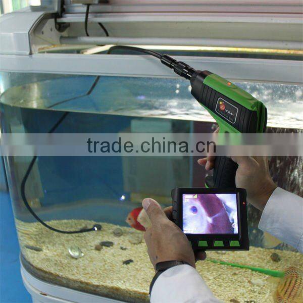 Wireless / Wired 3.5" TFT LCD Video Inspection Snake Scope Borescope Endoscope Camera 2M Cable with 9mm Diameter Slim Camera