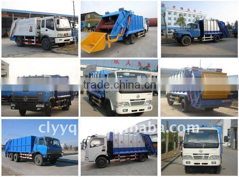 DONGFENG MINI self loading garbage truck for sale, Euro 4 chassis