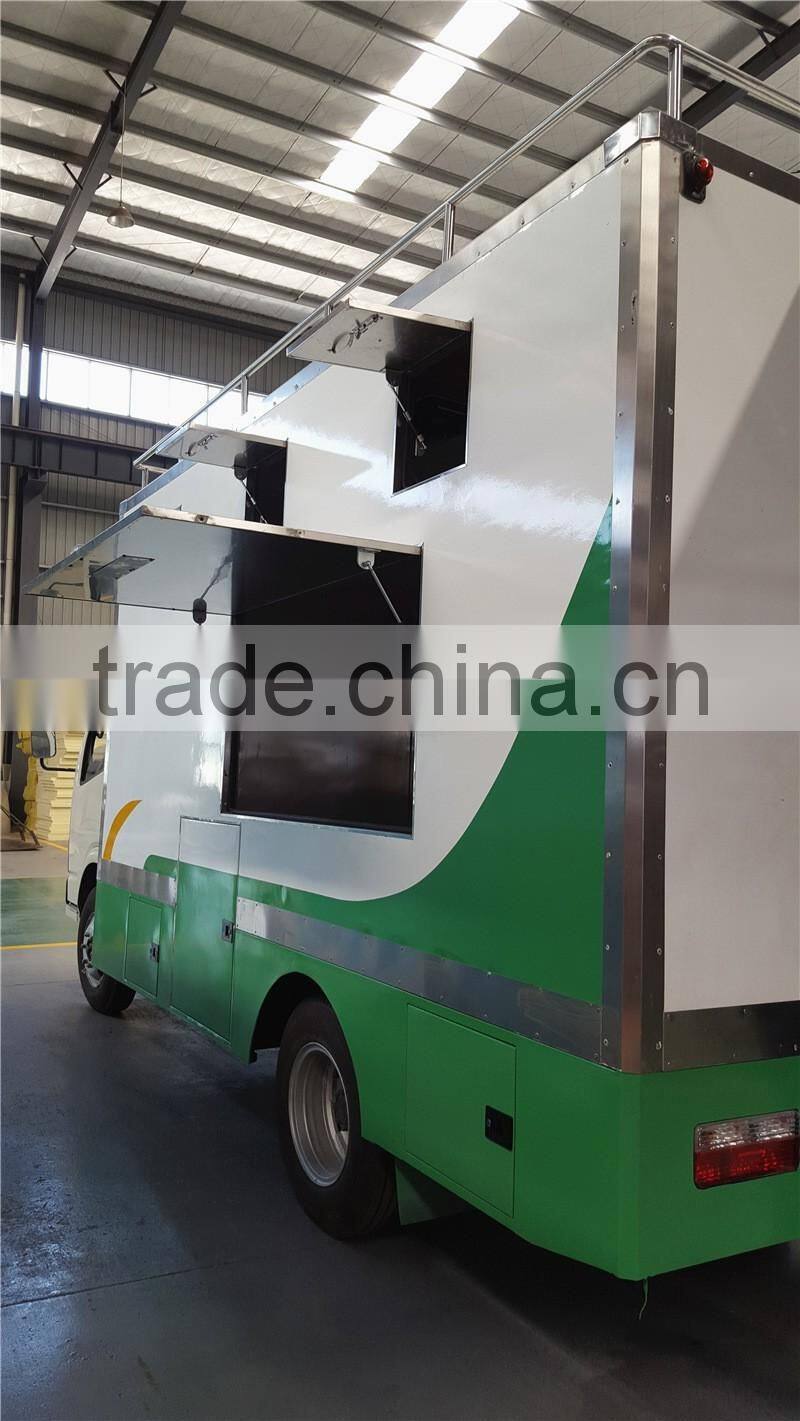 2016 Hot sales new Dongfeng street mobile food truck for sale