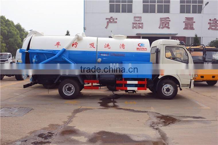 DFAC 6000Liter vacuum sewage truck pump for sale