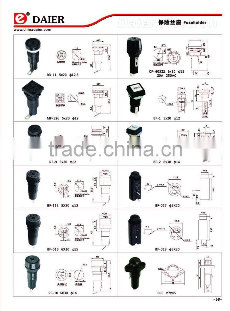 auto car medium blade Fuse Holder