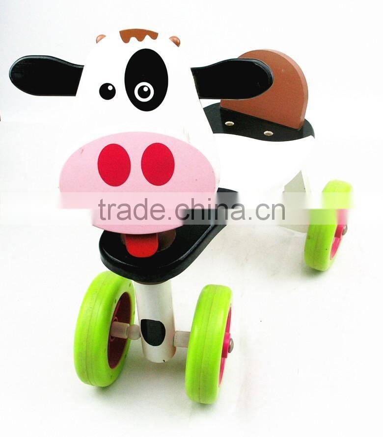 Wooden Toy Baby walker ride on animals customize