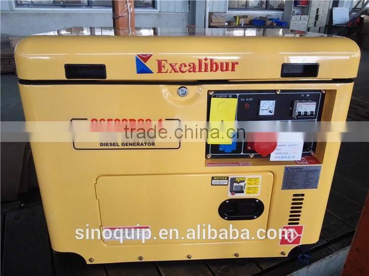 Standby Air Cooled Diesel Generator 5kw