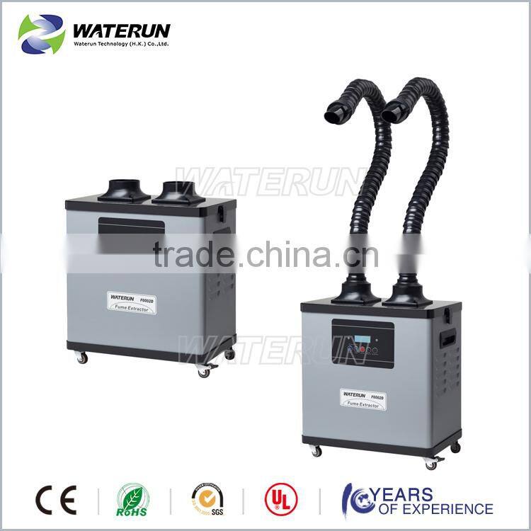 Weld fume extractor and portable gas disposal Smoke Cleaner equipment