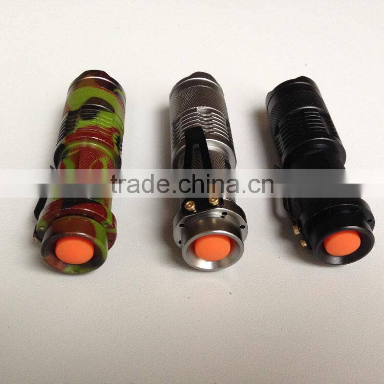 led flashlight Zoom LED Flashlight tactical flashlight aluminium led torch falshlight