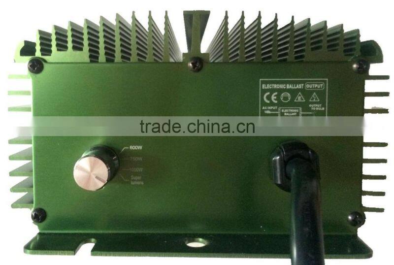 high qualiyty 250W 400W 600W 1000w greenhouse indoor electronic ballast without fan