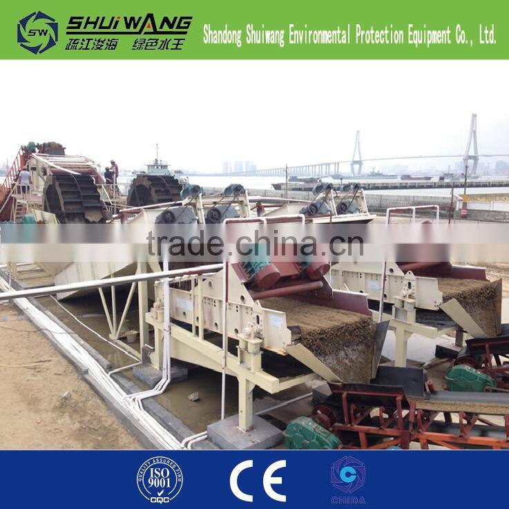 High efficient durable sand washer/silica sand washing machine