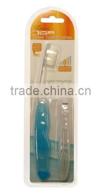 2017 Hot sale folding Travel Toothbrushes