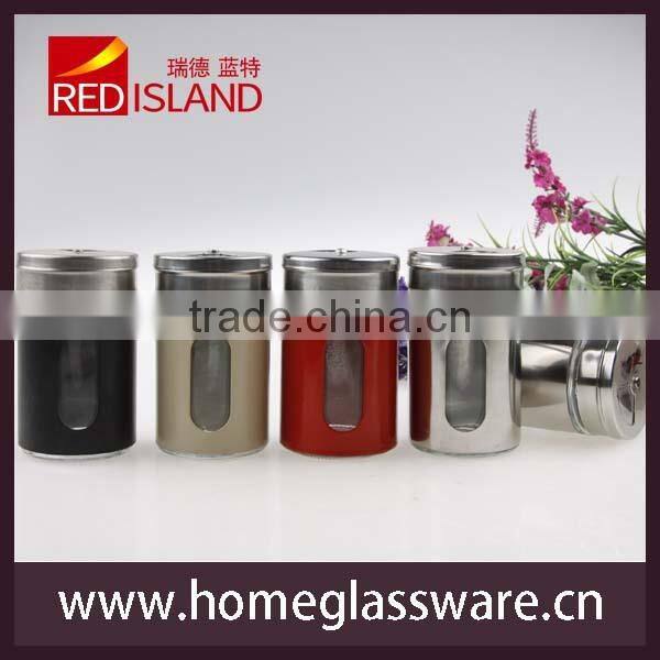 Glass Spice Bottle Spice Jar Glass Seasoning Bottle