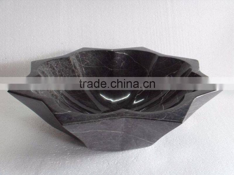black round stone bathroom basins&sinks