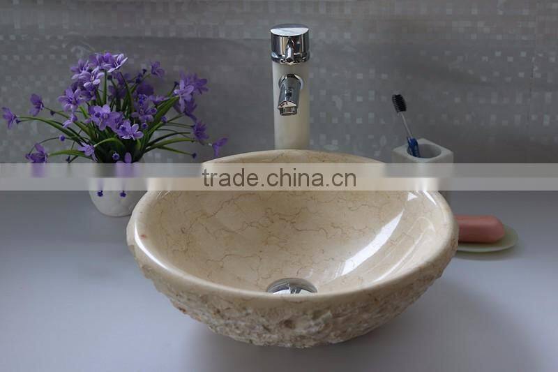 Fashion style marble basins&sinks for hotel bathroom