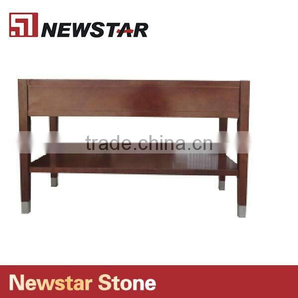 Bathroom project wood hotel vanity base