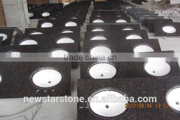 cheap tan brown granite bathroom vanity tops