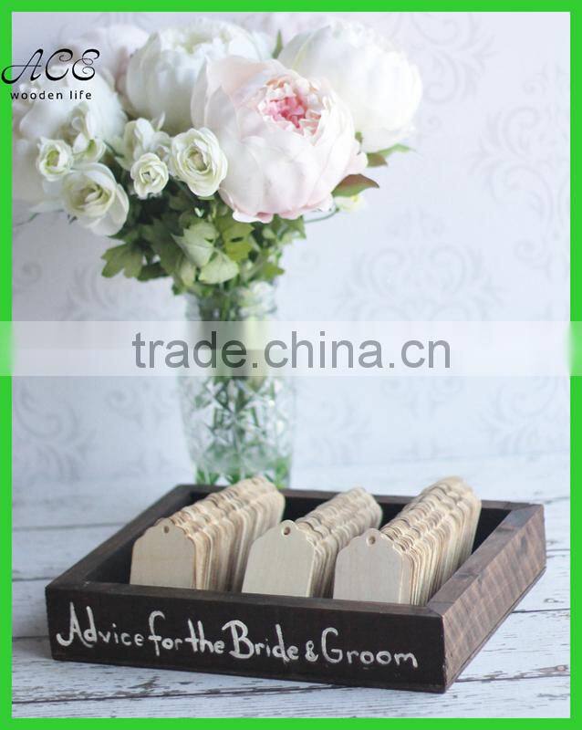 Rustic wooden box Rustic wood box