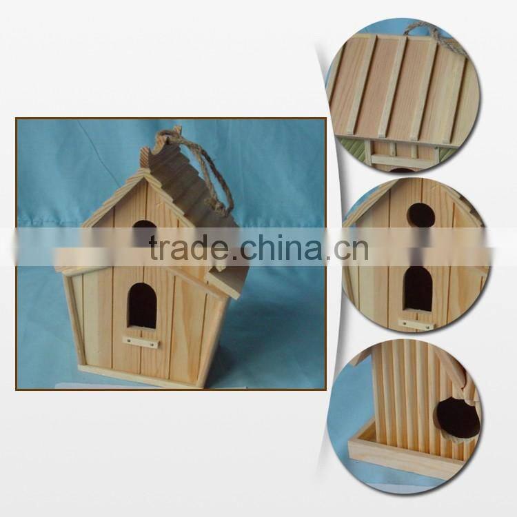 Decorative Bamboo Quality Wooden Bird House
