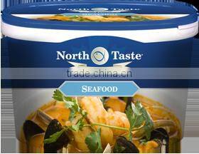 Disposable Plastic Pp Supermarket Seafood Packaging, Accept Customer Design Seafood Container