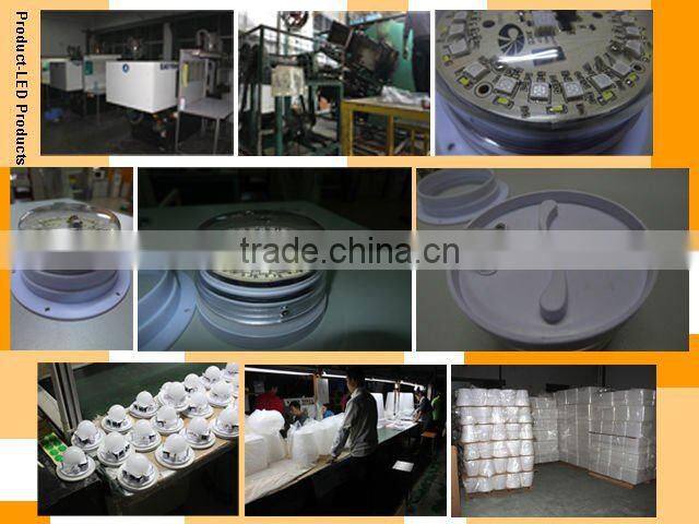 Plastic LED planter for home and garden lighting LGL20-2642-2