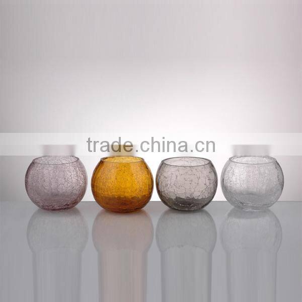 Bed Room Round Glass Candle Holder