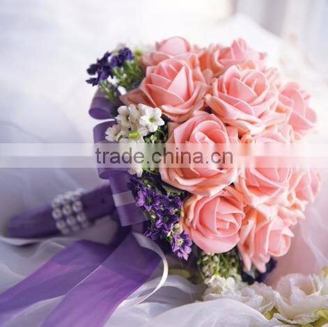 elegant purple velvet poly web sheer thick ribbon