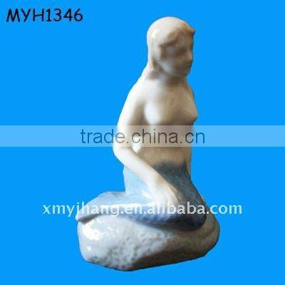 resin mermaid dolphin