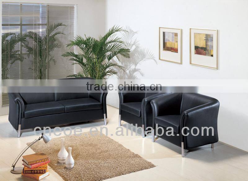 Simple leather sofa designs 1+1+3