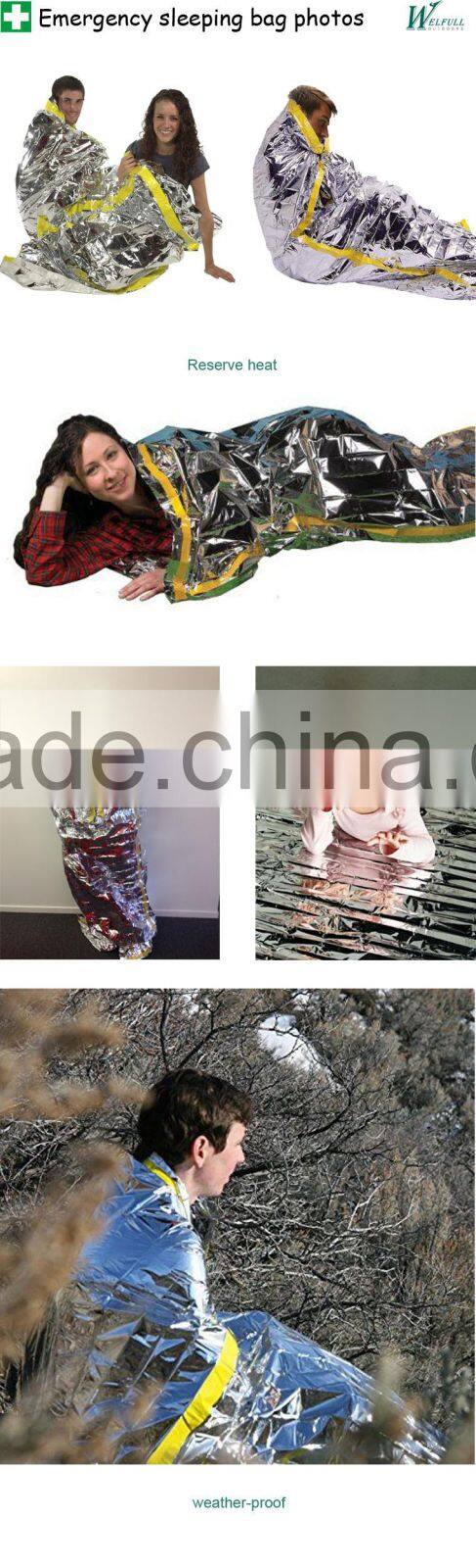 1-2 person waterproof emergency sleeping bag