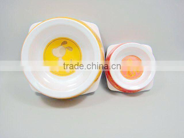 Melamine pet bowl dog bowl