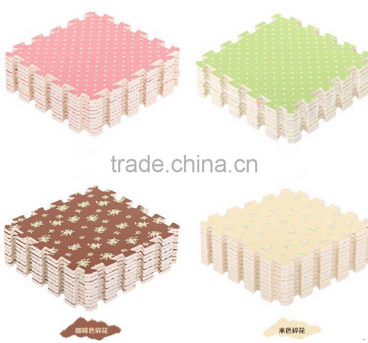 Low price eco friendly cheap eva foam baby folding mat
