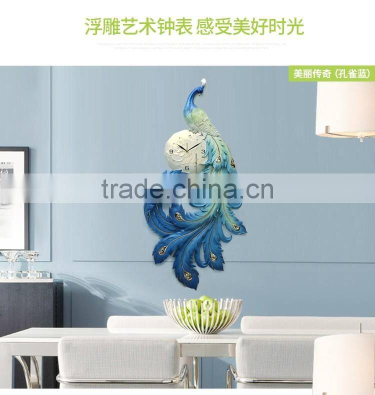 M32A Momoda Creative modern fancy elegant 3D flower wall clock quiet quartz home decoration large wall table clock set