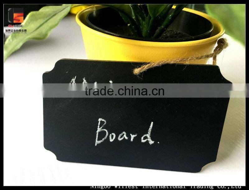 Wood plant pot tags