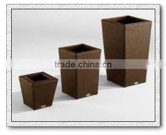 AY5001 Outdoor Rattan Flower Pot