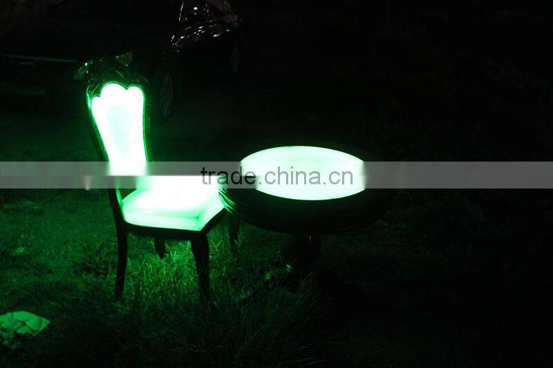 Modern Led Glow Furniture/Glow Furniture/ Illuminated Outdoor Furniture