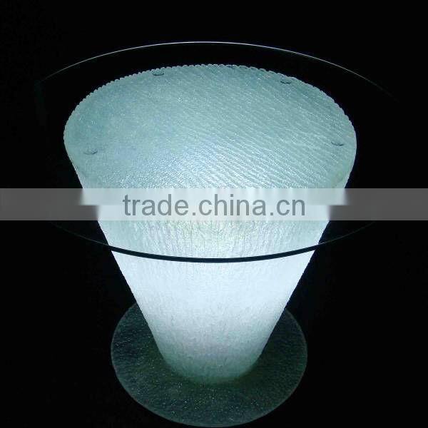 led plastic bar furniture /led plastic bar counter/led lit bar counter