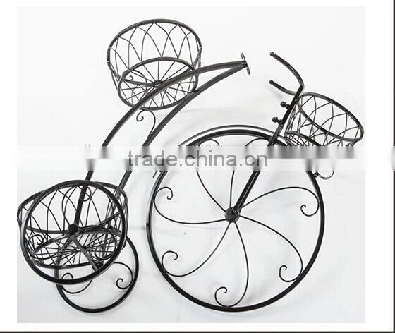 Hot sale flower pot plant metal display storage holder stand