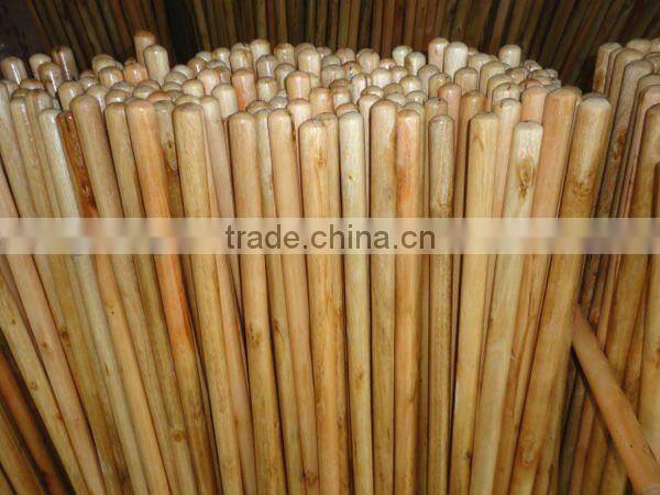 Varnish wooden broom handle