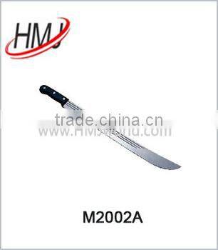 Plastic or wood handle sugar cane knife matchet