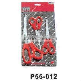 Stainless steel pizza scissor set with PP handle