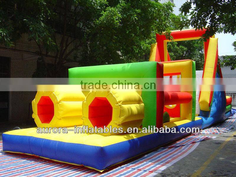 Factory price boot camp inflatable obstacle course