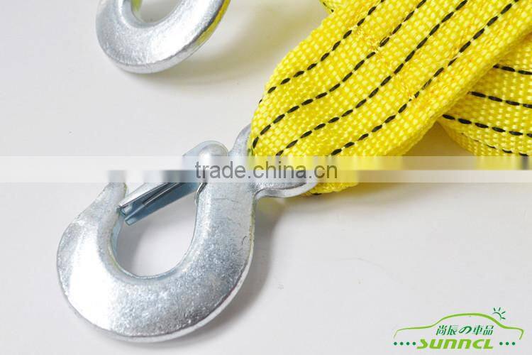 Custom Made Luggage Strap , Car Heavy Duty Elastic Tow Rope